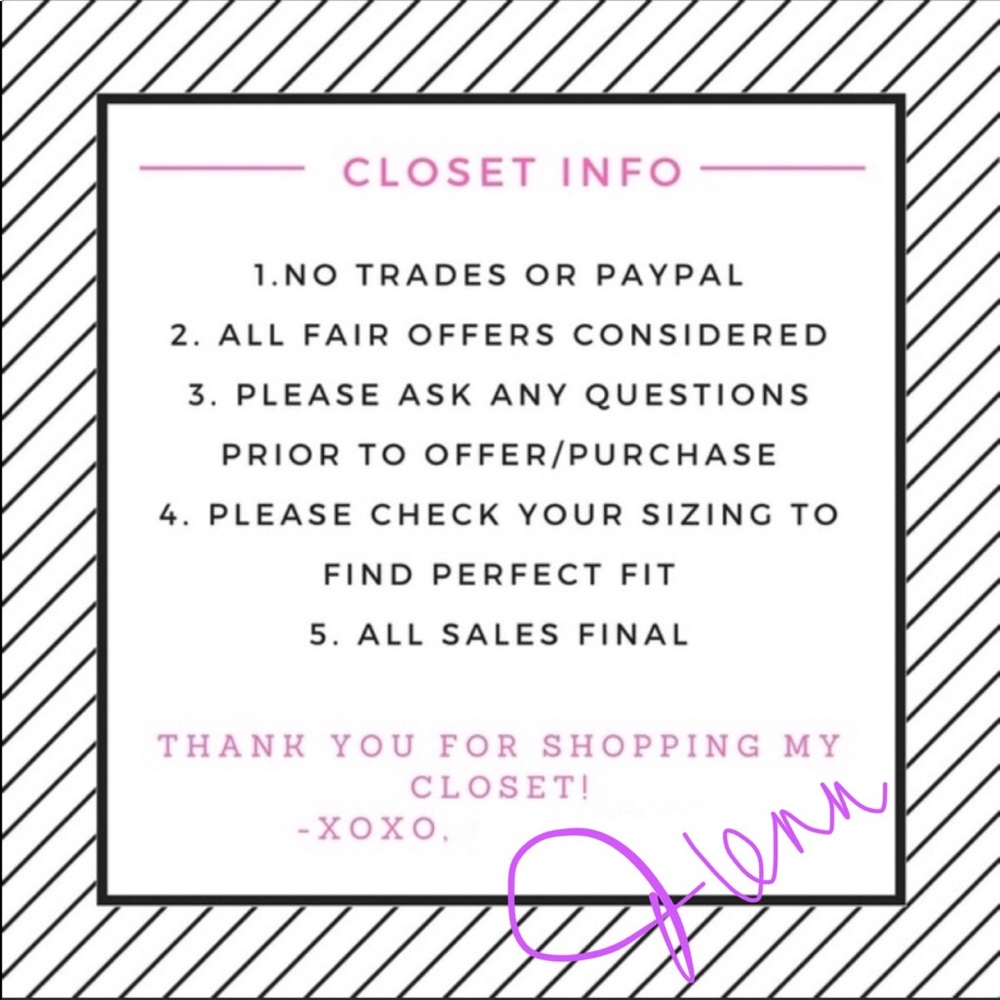 🍂🍁Poshmark Closet Info🍁🍂